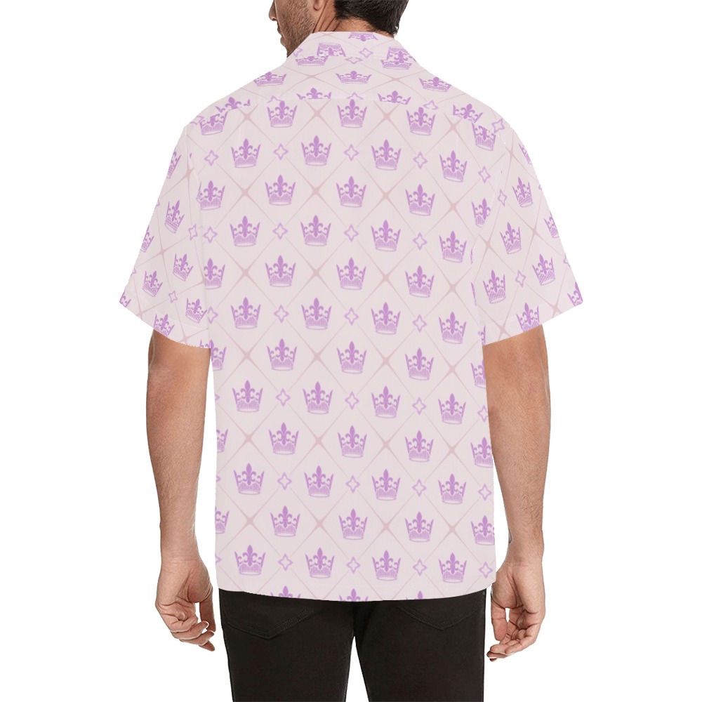 Yeezy Yee Royal Bling Classy Button-Up Shirt Hawaiian Shirt (Model T58)