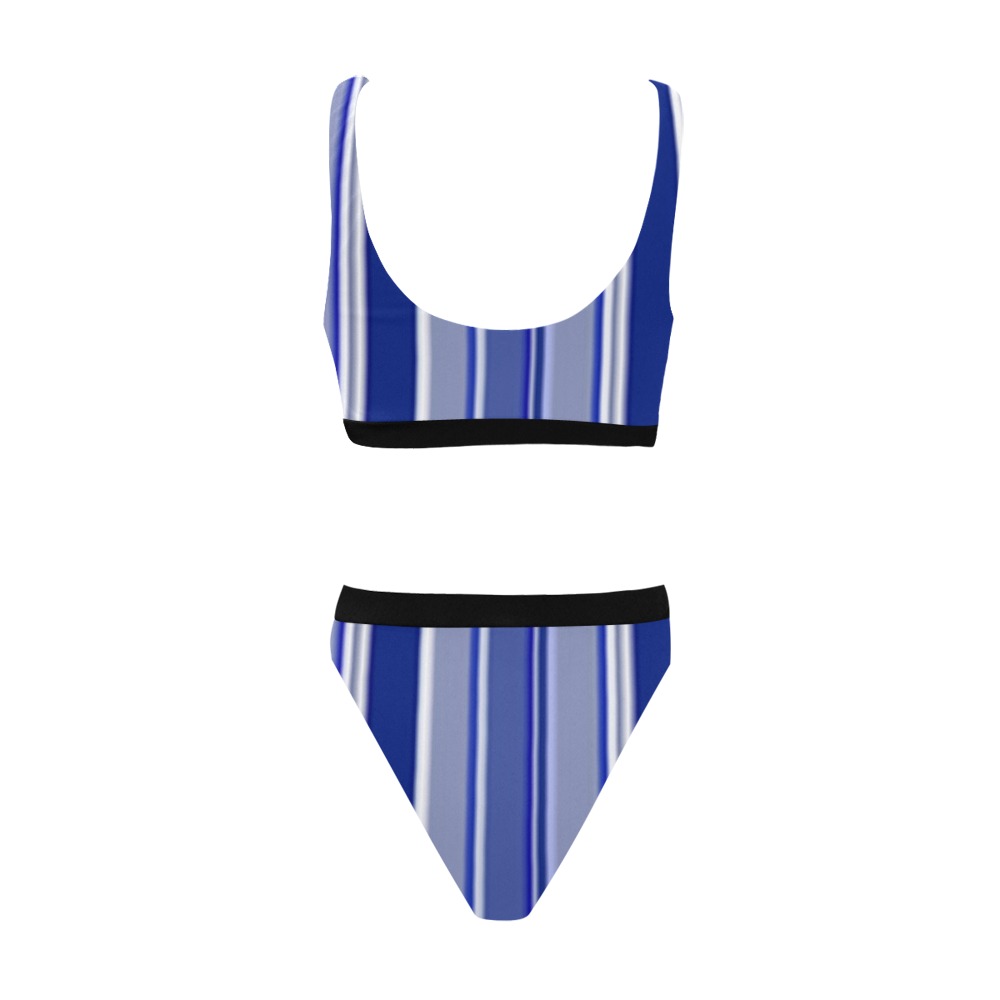 563757 Sport Top & High-Waisted Bikini Swimsuit (Model S07)