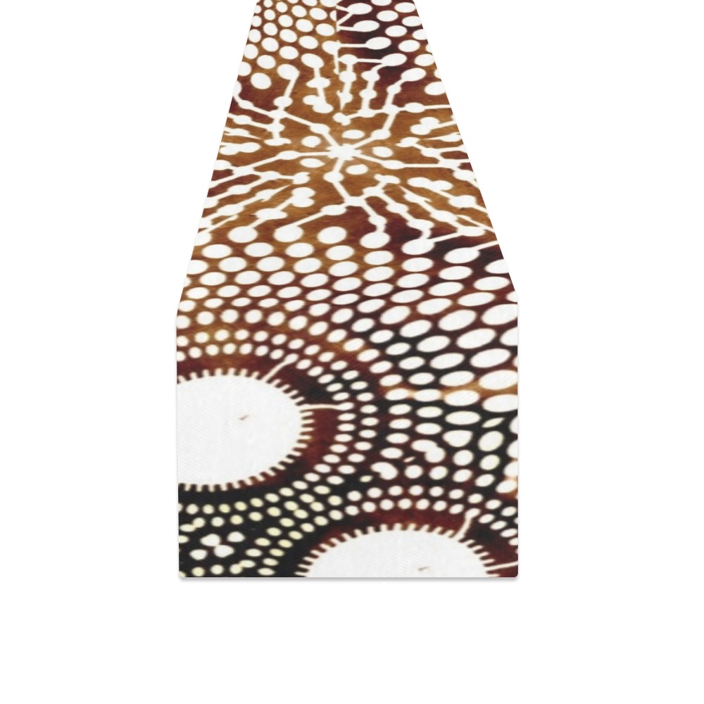 AFRICAN PRINT PATTERN 4 Table Runner 14x72 inch
