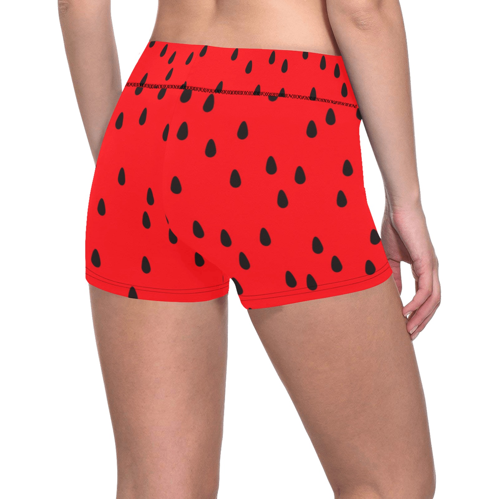 Watermelon Women's All Over Print Short Leggings (Model L28)