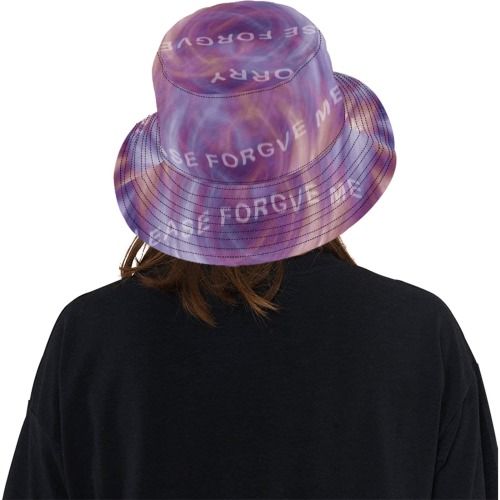Ho'oponopono Purple Smoke Unisex Summer Bucket Hat