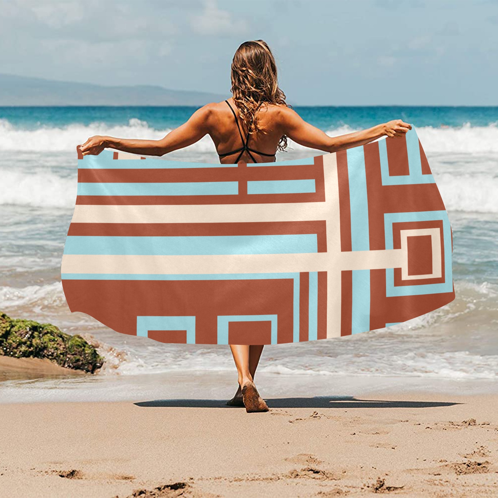 Model 1 Beach Towel 32"x 71"