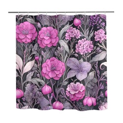 Fabulous Florals 40 Shower Curtain 69"x70"