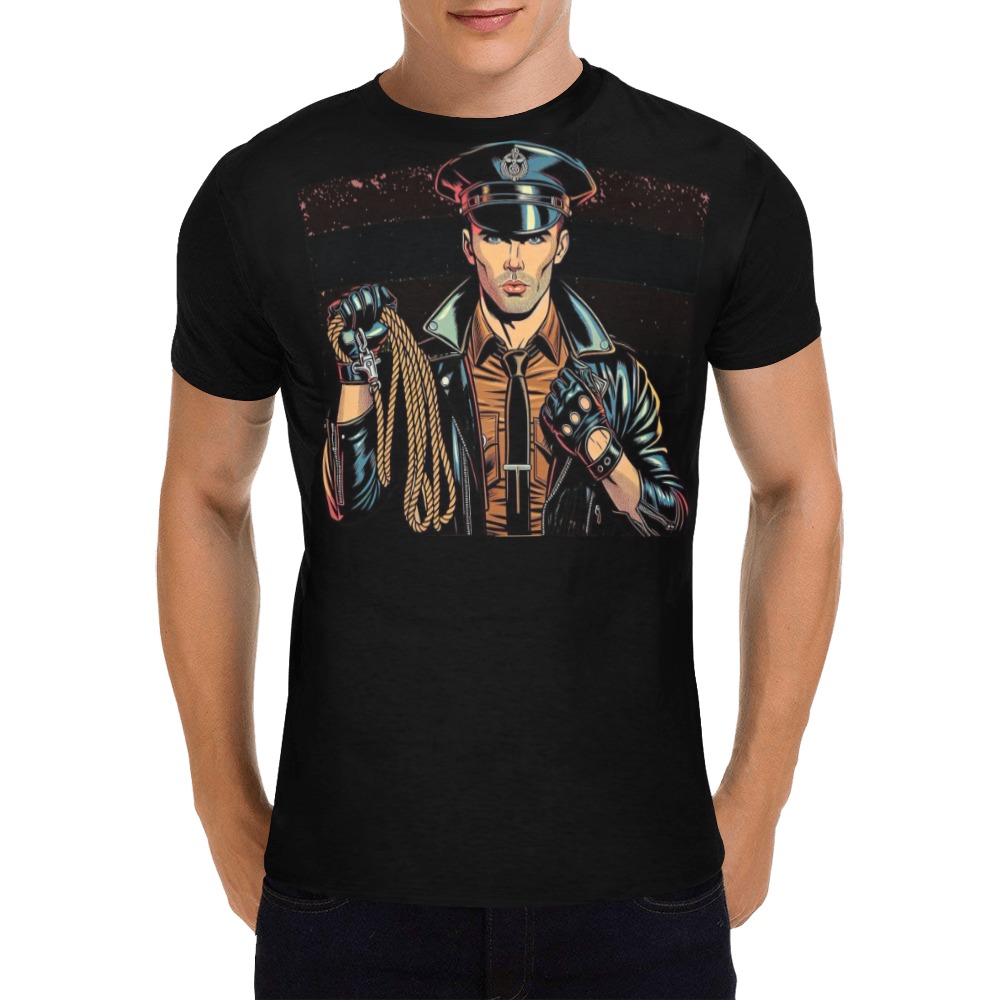 Come on by Fetishworld All Over Print T-Shirt for Men (USA Size) (Model T40)