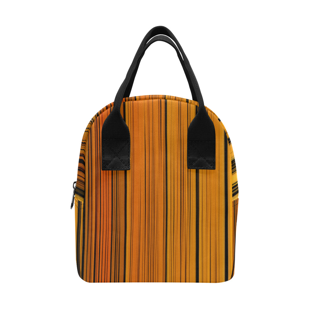 Butterfly Colors Zipper Lunch Bag (Model 1689)