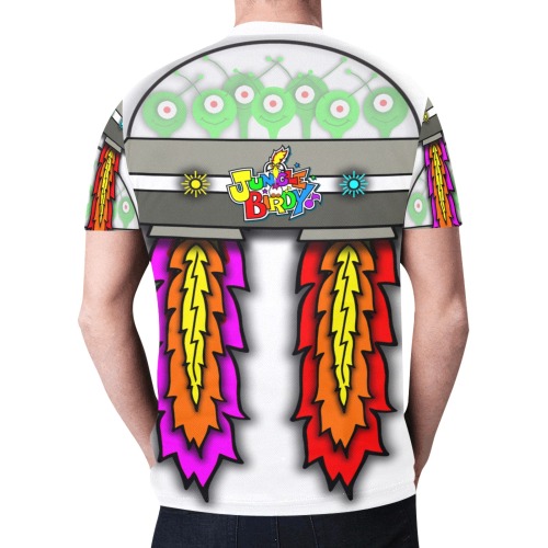 ITEM 07 _ UFO - T-SHIRT New All Over Print T-shirt for Men (Model T45)