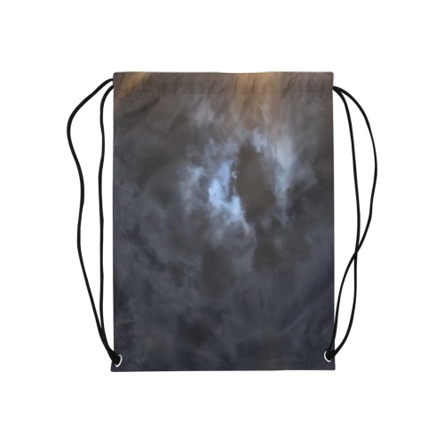 Mystic Moon Collection Medium Drawstring Bag Model 1604 (Twin Sides) 13.8"(W) * 18.1"(H)