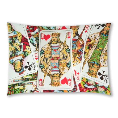 KINGS Custom Rectangle Pillow Case 20x30 (One Side)