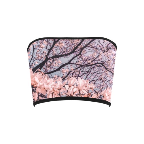 Sping flower Bandeau Top