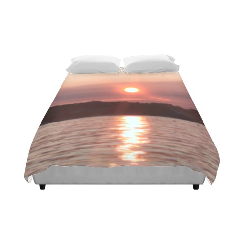 Glazed Sunset Collection Duvet Cover 86"x70" ( All-over-print)