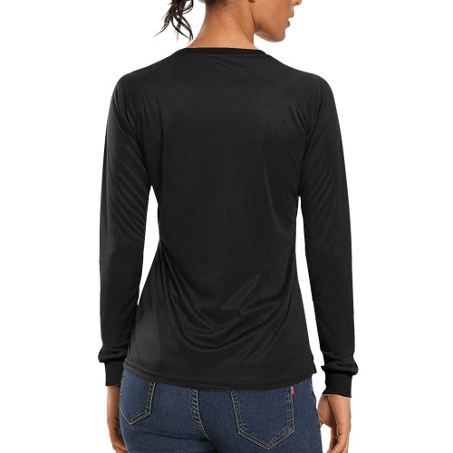 CONCRETE Women's All Over Print Long Sleeve T-shirt (Model T51)