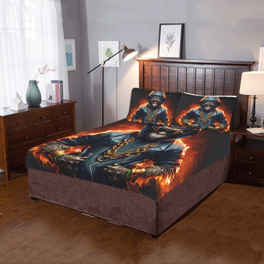 king BED SET 3-Piece Bedding Set