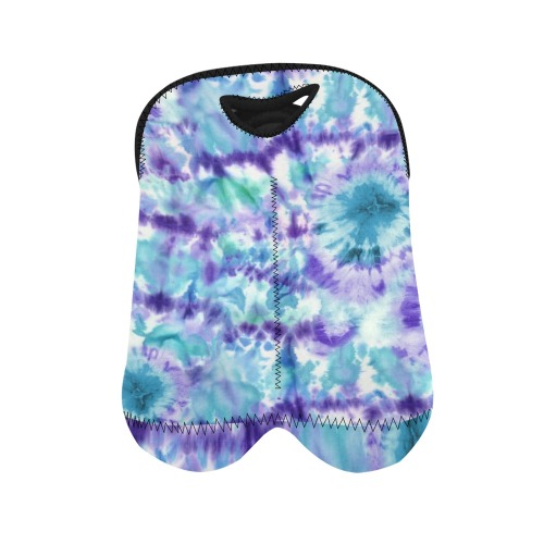 Tie Dye Design #107 | 2-Bottle Neoprene Wine Bag