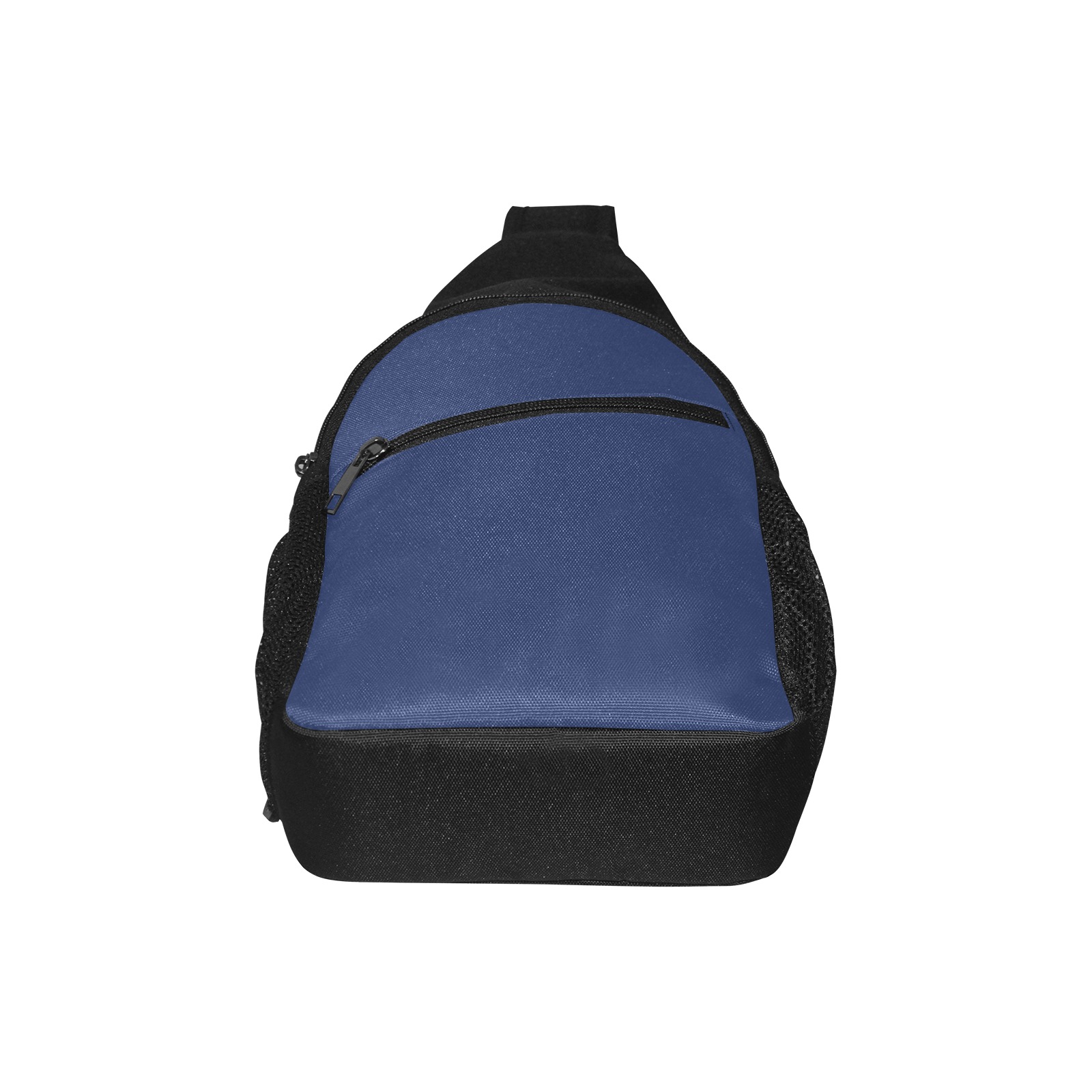 color Delft blue Chest Bag-Front Printing (Model 1719)