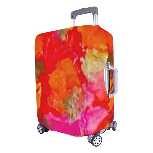 Orange krush Luggage Cover/Large 26"-28"