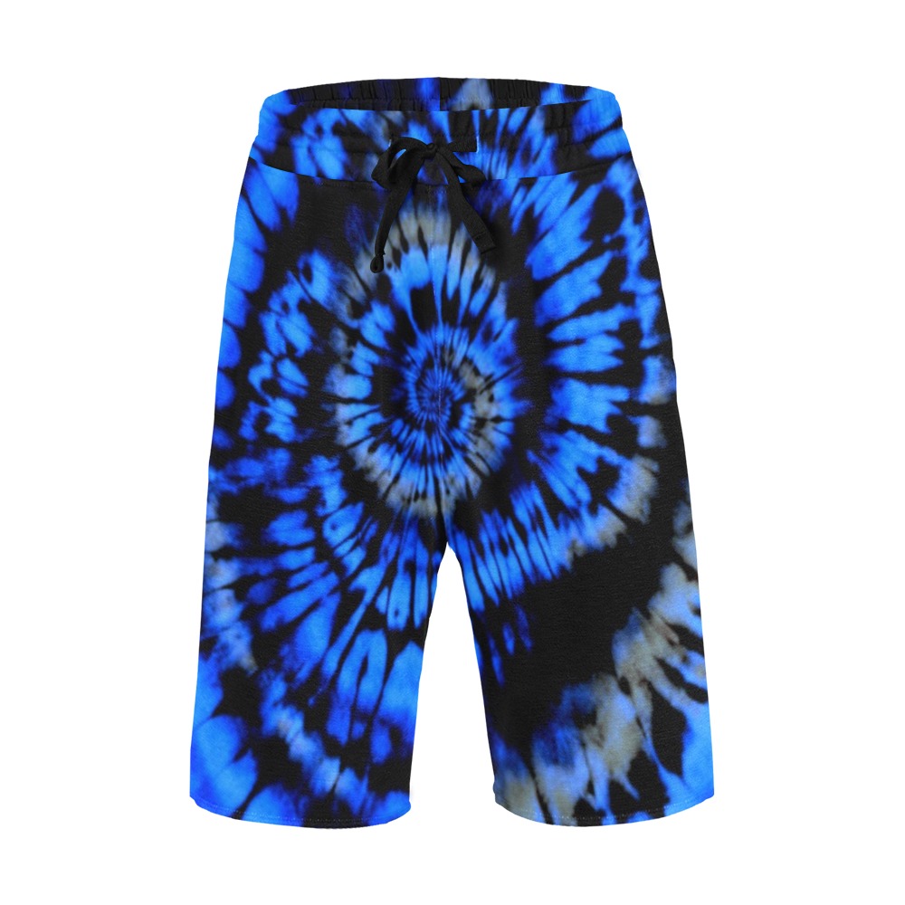 B 9 Tie-dye Men's All Over Print Casual Shorts (Model L23)