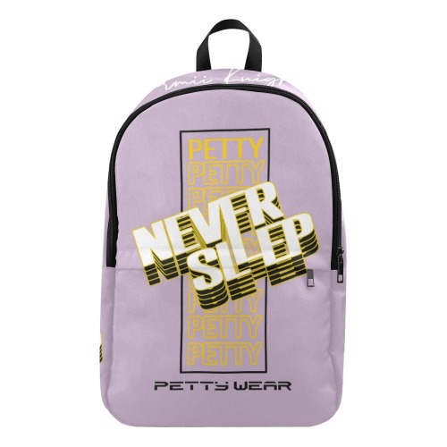 Never Sleep Backpack Fabric Backpack for Adult (Model 1659)