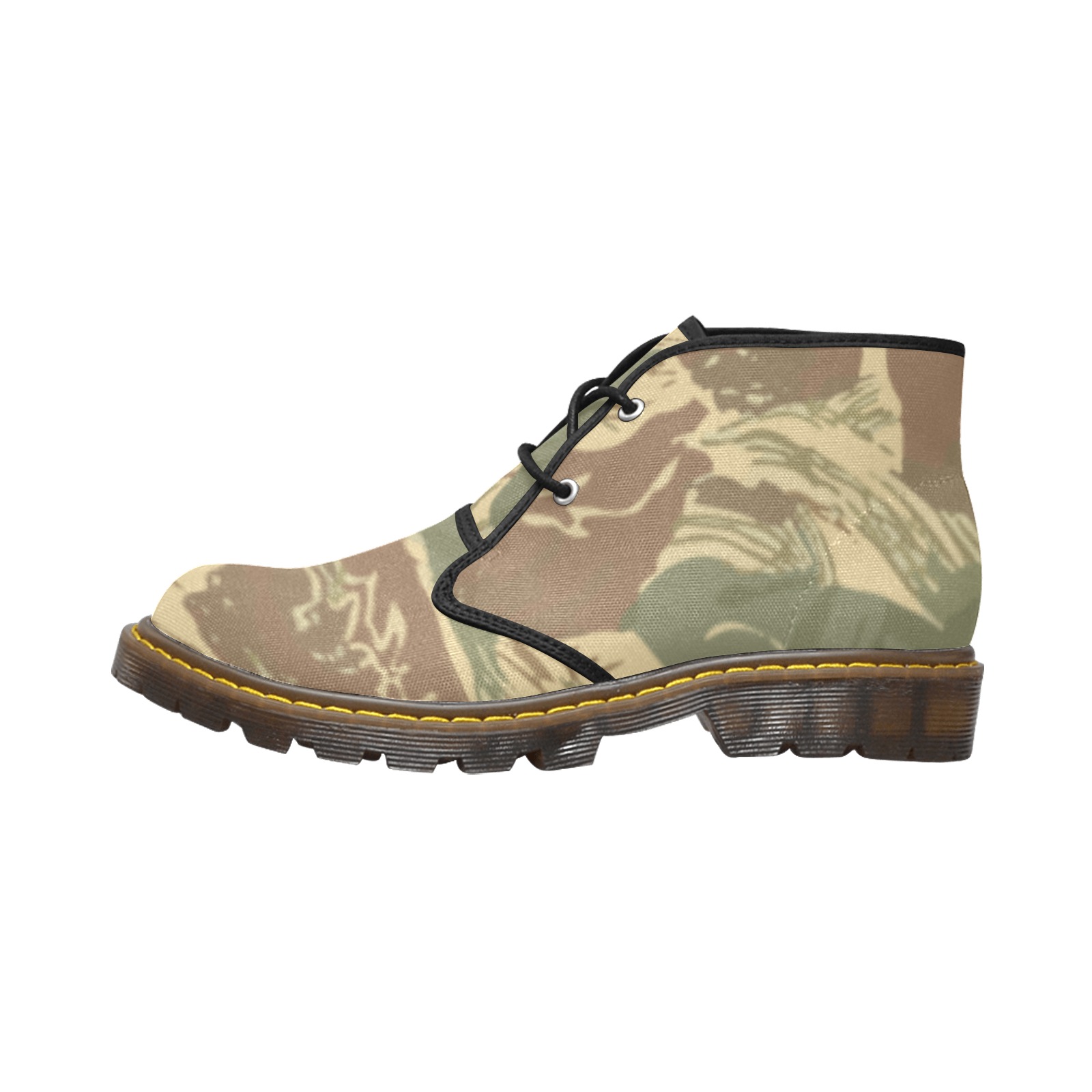 rhodesian v1 Men's Canvas Chukka Boots (Model 2402-1)