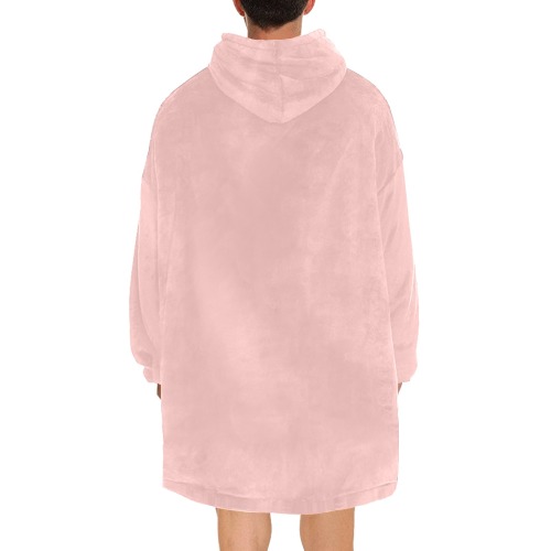 Gossamer Pink Blanket Hoodie for Men