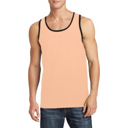 Peach Fuzz 2024 Men's All Over Print Tank Top (Model T57)