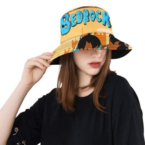 BEDROCK SUMMER BUCKET HAT Unisex Summer Bucket Hat