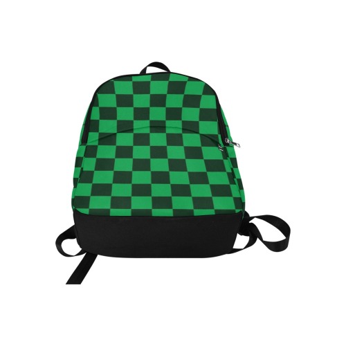 Chill Avocado Crown Checkers Fabric Backpack for Adult (Model 1659)