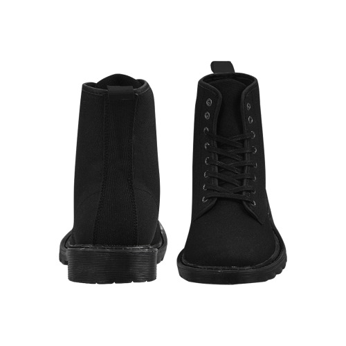 Black Martin Boots for Men (Black) (Model 1203H)