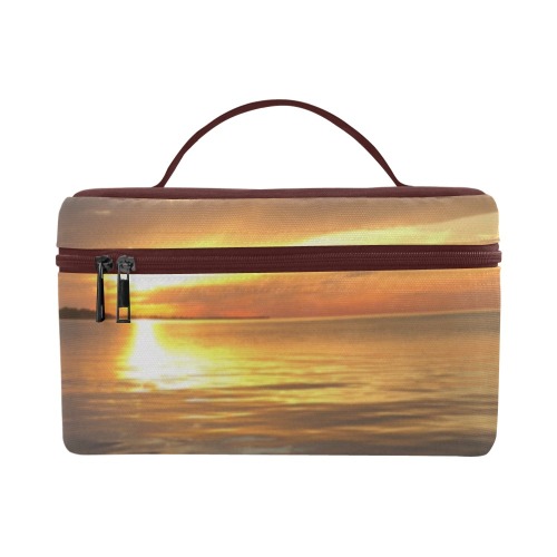 Pier Sunset Collection Cosmetic Bag/Large (Model 1658)