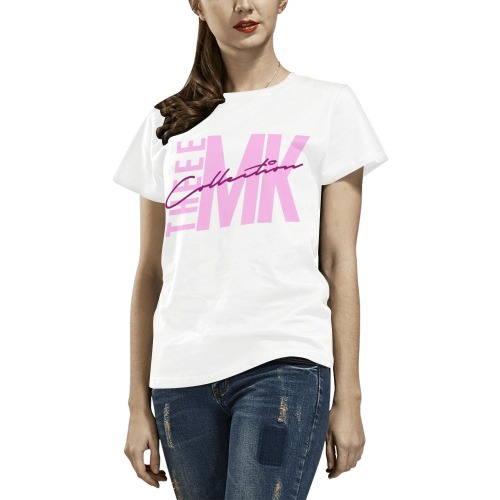 QRtiger All Over Print T-Shirt for Women (USA Size) (Model T40)