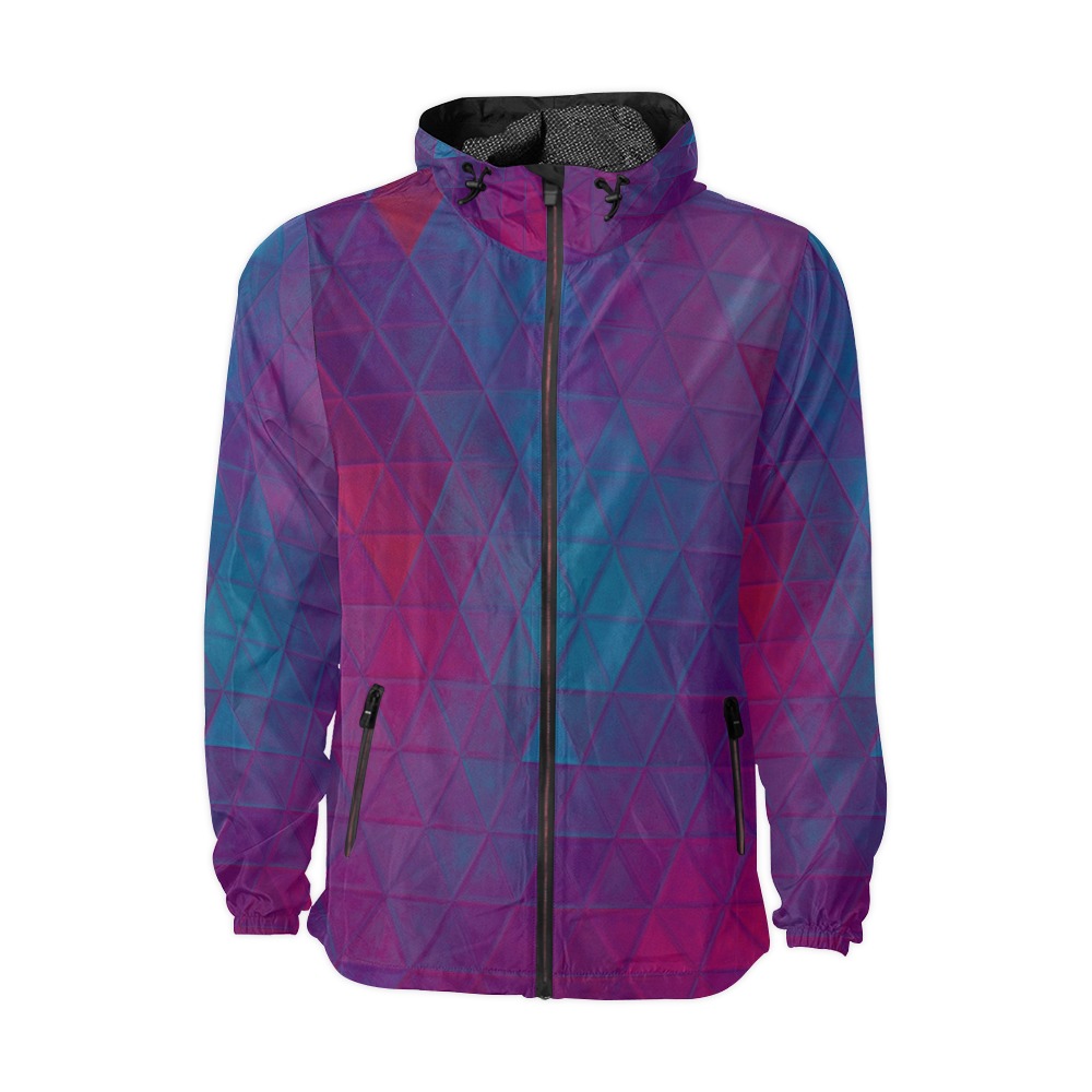 mosaic 36 Unisex All Over Print Windbreaker (Model H23)