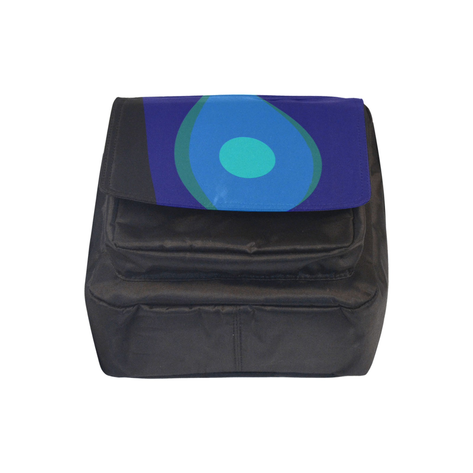 Dimensional Blue Abstract 915 Crossbody Nylon Bags (Model 1633)