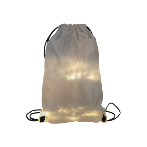 Cloud Collection Small Drawstring Bag Model 1604 (Twin Sides) 11"(W) * 17.7"(H)