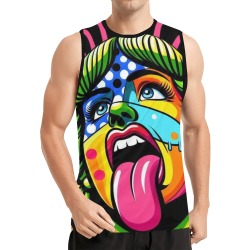 Liberty by Nico Bielow All Over Print Basketball Jersey