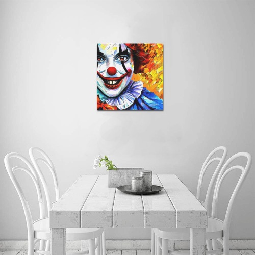 clown-005 Upgraded Canvas Print 16"x16"