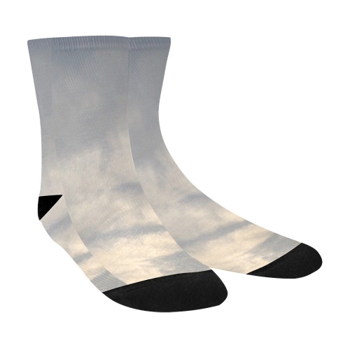 Rippled Cloud Collection Crew Socks