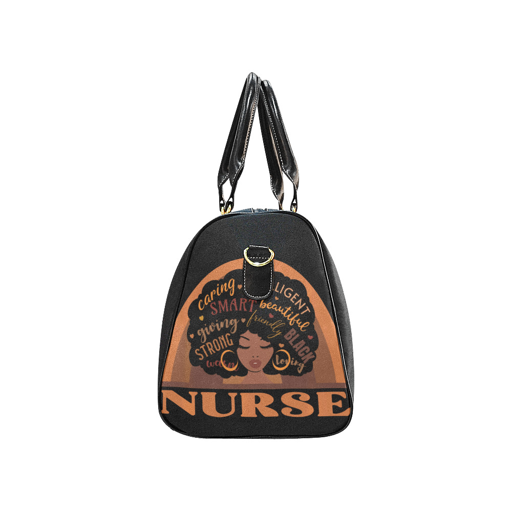 Black Nurse Bag New Waterproof Travel Bag/Large (Model 1639)