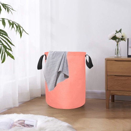 color salmon Laundry Bag (Small)
