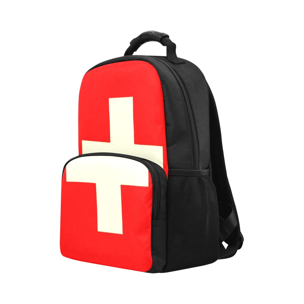 Flag of Switzerland Unisex Laptop Backpack (Model 1663)