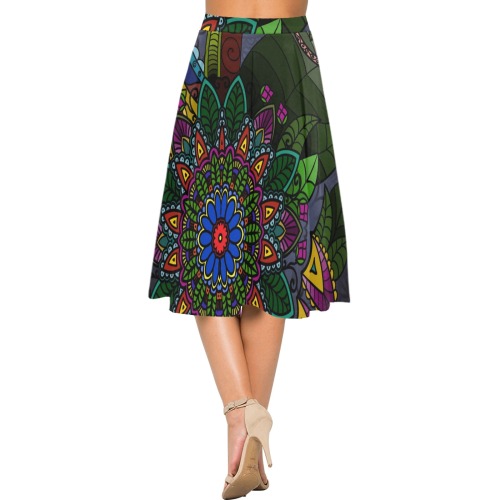 cc33w Mnemosyne Women's Crepe Skirt (Model D16)