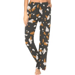 Dark modern terrazzo PDP Women's Pajama Trousers