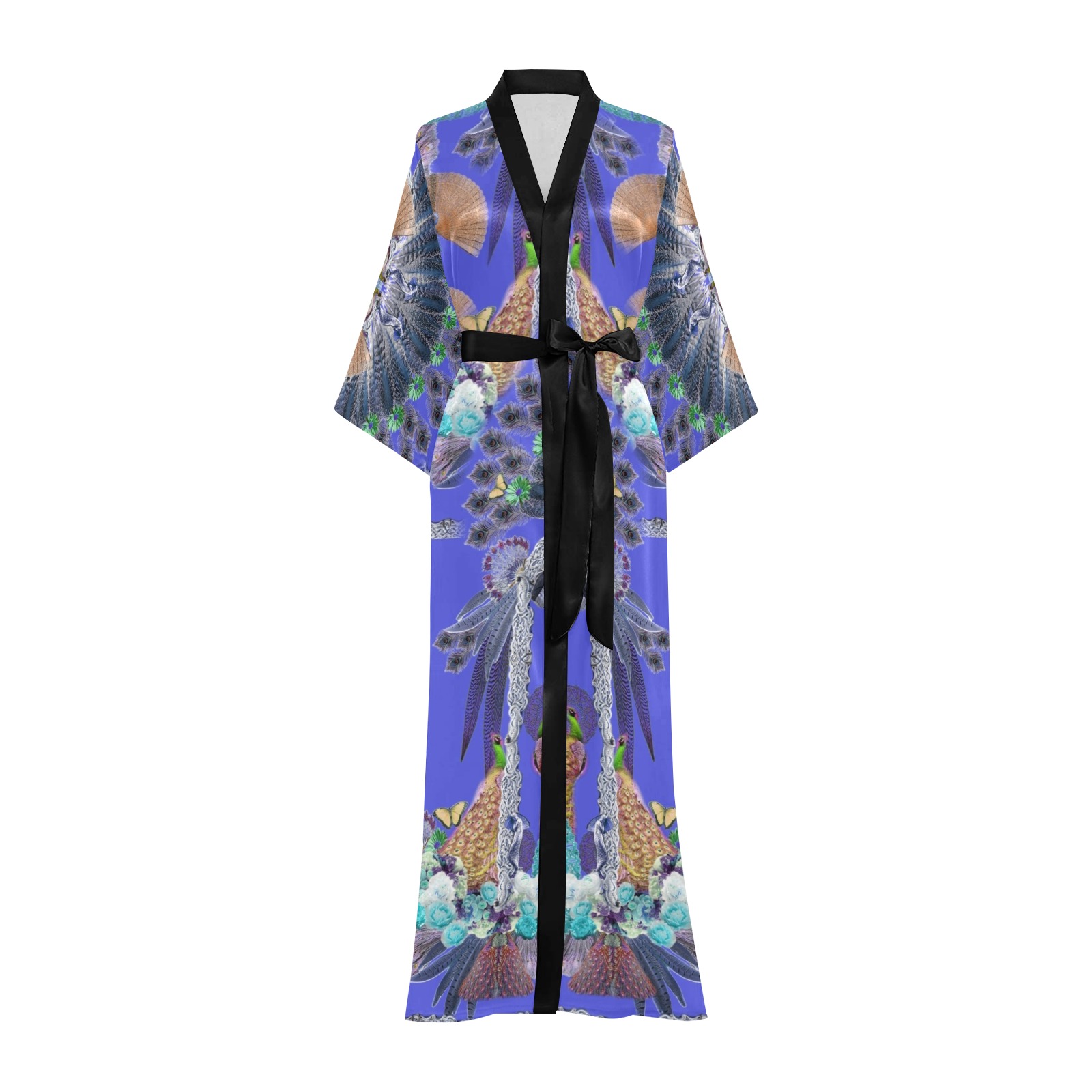 paons 4 Long Kimono Robe