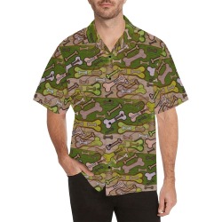 Bones by Nico Bielow Hawaiian Shirt with Merged Design (Model T58)