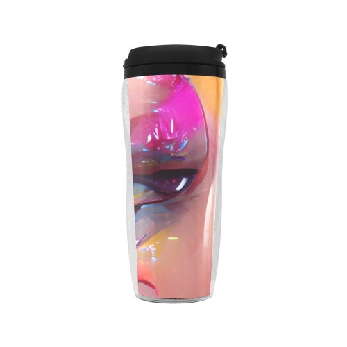 makeup_artist_TradingCard Reusable Coffee Cup (11.8oz)