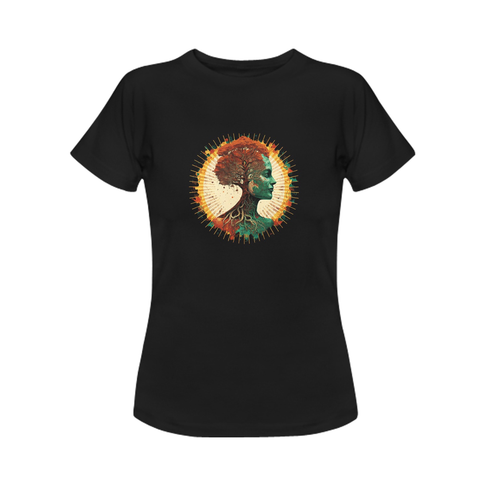 Tree of life woman Women's T-Shirt in USA Size (Front Printing Only)