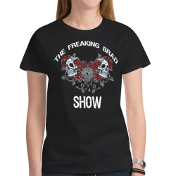 FREAKING BRAD SHOW HEART ROSE New All Over Print T-shirt for Women (Model T45)
