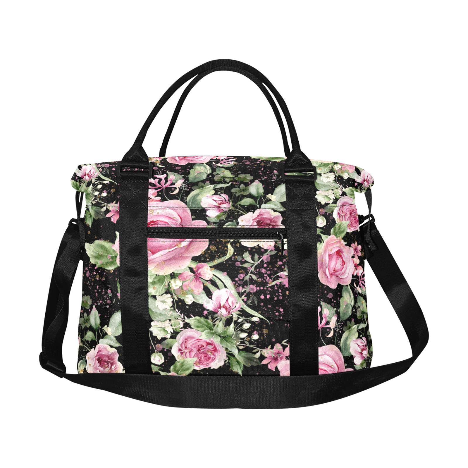 My stunning roses bag Large Capacity Duffle Bag (Model 1715)