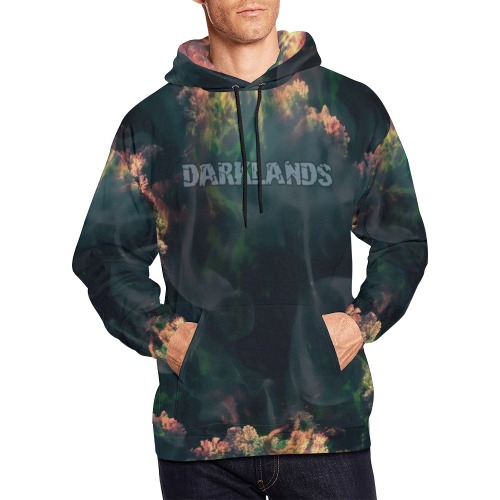 Darklands by Fetishgayworld All Over Print Hoodie for Men (USA Size) (Model H13)