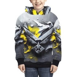 jay air force 2 Kids' All Over Print Hoodie (Model H38)