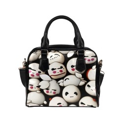 Cute Dumplings Shoulder Handbag (Model 1634)