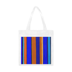 Abstract Blue And Orange 930 Canvas Tote Bag/Small (Model 1700)